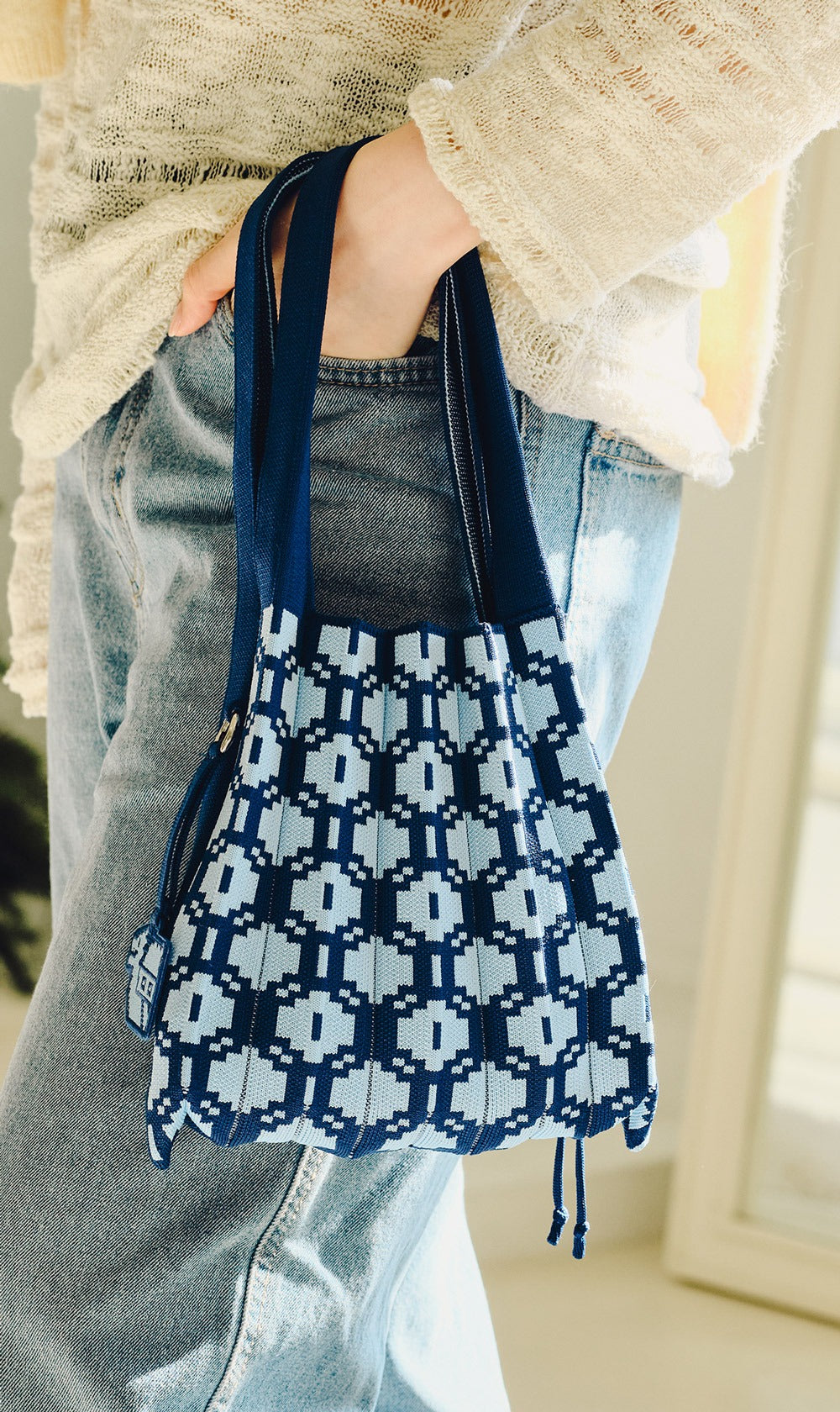 MU:DS x Joseph & Stacey - Lee Soon-shin Turtle Ship Pleats Bag (Small)