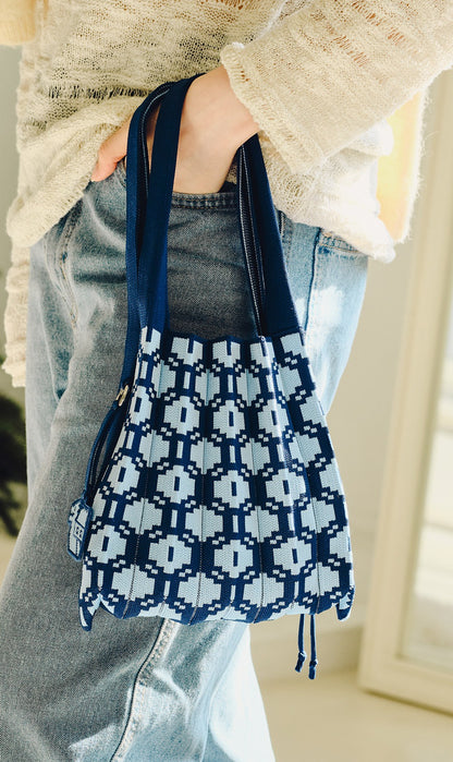 MU:DS x Joseph & Stacey - Lee Soon-shin Turtle Ship Pleats Bag (Small)