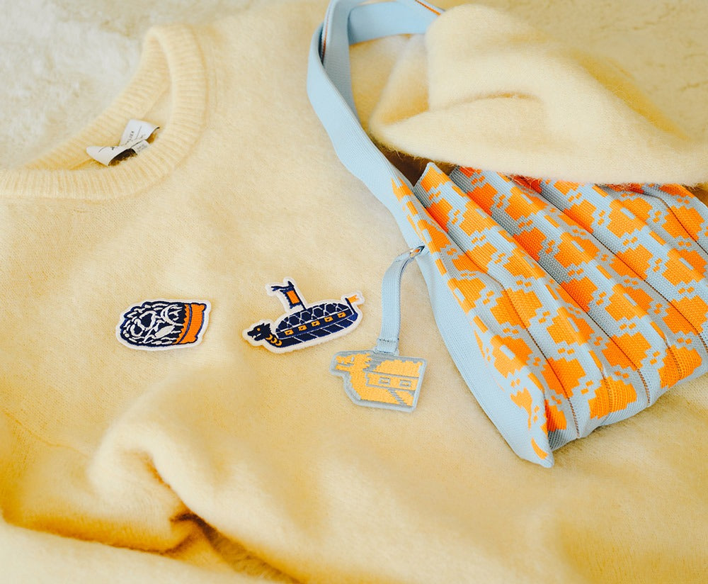 MU:DS x Joseph & Stacey - Lee Soon-shin Turtle Ship Pleats Bag (Small)