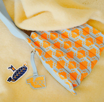 MU:DS x Joseph & Stacey - Lee Soon-shin Turtle Ship Pleats Bag (Small)