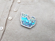 Mother of Pearl Inlay Brooch – Close-Up, Sanggam Inlay Technique Detail | PEUM Korean Houseware