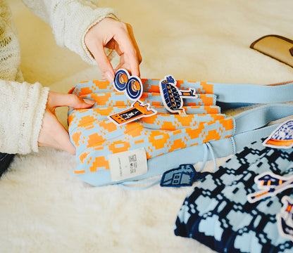 MU:DS x Joseph & Stacey - Lee Soon-shin Turtle Ship Pleats Bag (Small)