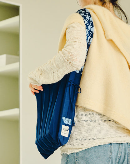 MU:DS x Joseph & Stacey - Lee Soon-shin Turtle Ship Pleats Bag (Medium)