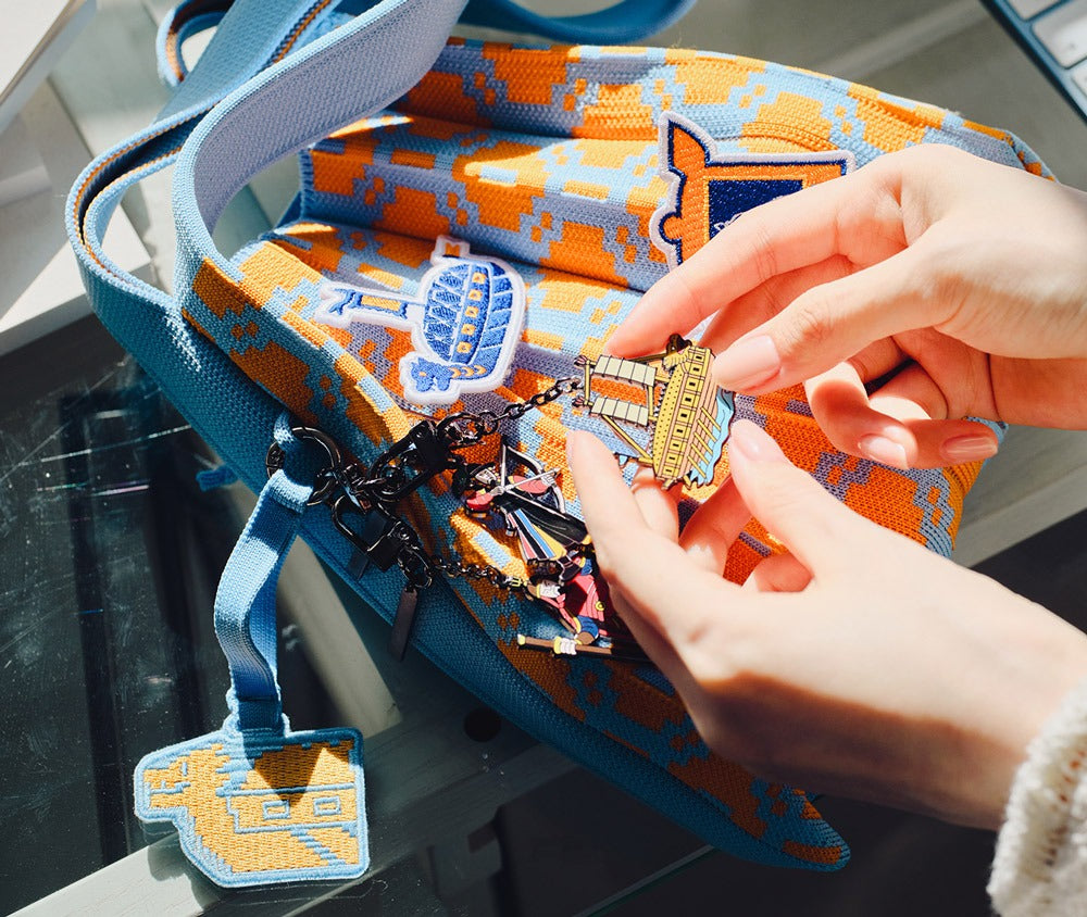 MU:DS x Joseph & Stacey - Lee Soon-shin Turtle Ship Pleats Bag (Small)