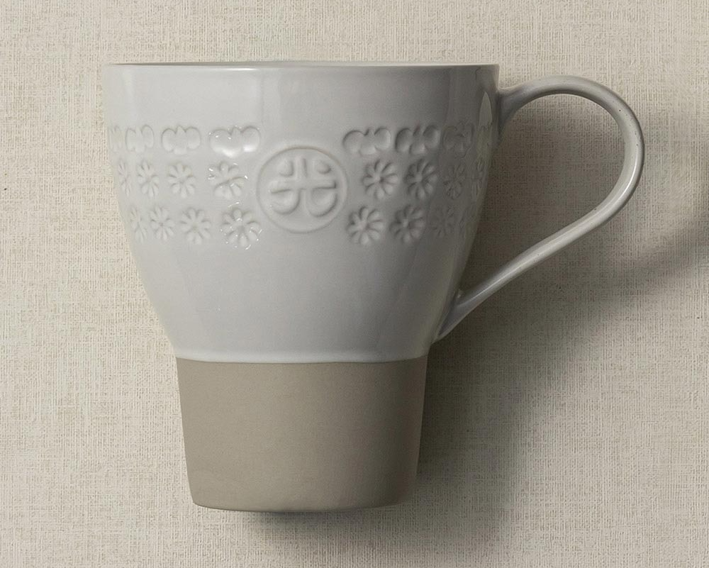 Buncheong "Gwang" Heritage Cup and Saucer Set