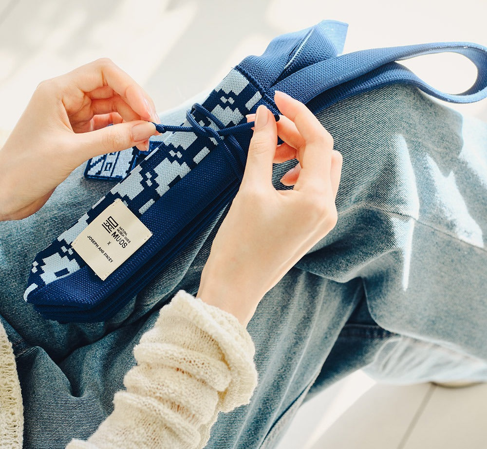 MU:DS x Joseph & Stacey - Lee Soon-shin Turtle Ship Pleats Bag (Small)