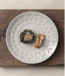 Buncheong Gwang Heritage Cup and Saucer Set – Texture Detail, Earthy Buncheong Glaze | PEUM Korean Houseware