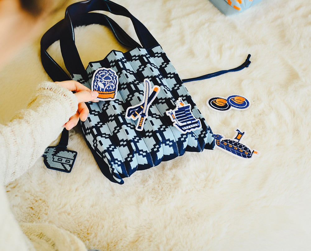 MU:DS x Joseph & Stacey - Lee Soon-shin Turtle Ship Pleats Bag (Small)