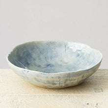 Blue Flower Garden Bowl 17cm – Main Course Bowl Front View | PEUM Korean Houseware