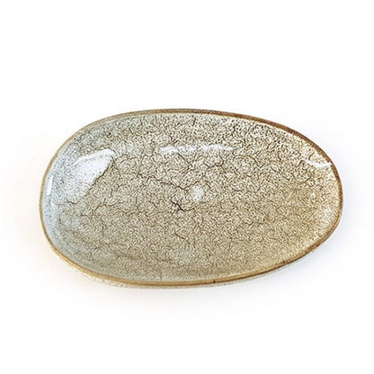 Cheonmok White Oval Side Plate – 23.5cm
