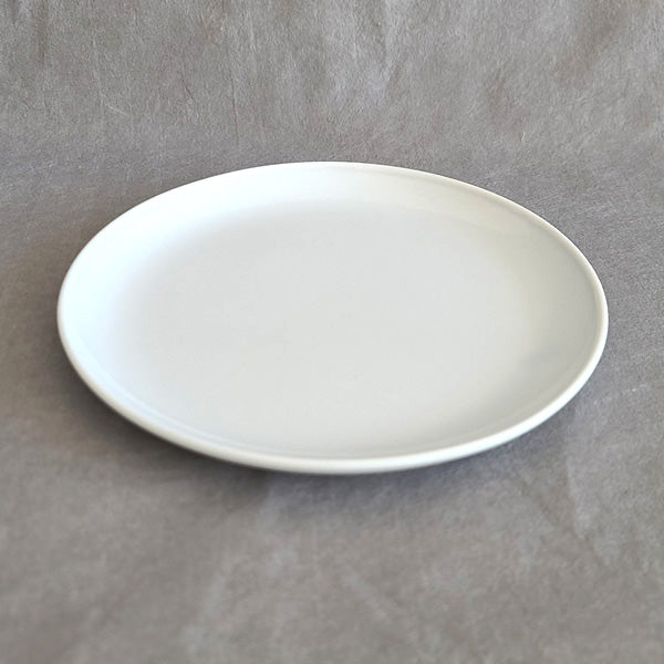 Baekja white porcelain plate with food styling – Korean minimalism tableware