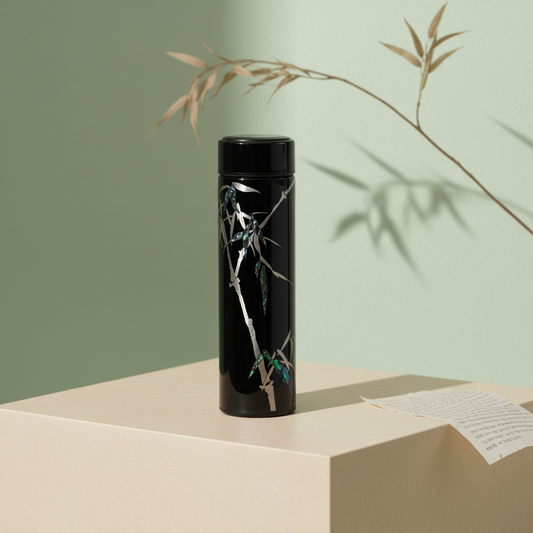 Jang-i Najeonchilgi Mother-of-Pearl Tumbler - Bamboo/대나무 (450ml)