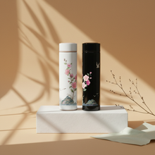 Jang-i Mugunghwa Tumbler – Lifestyle Black Edition with Coffee | PEUM Korean Houseware