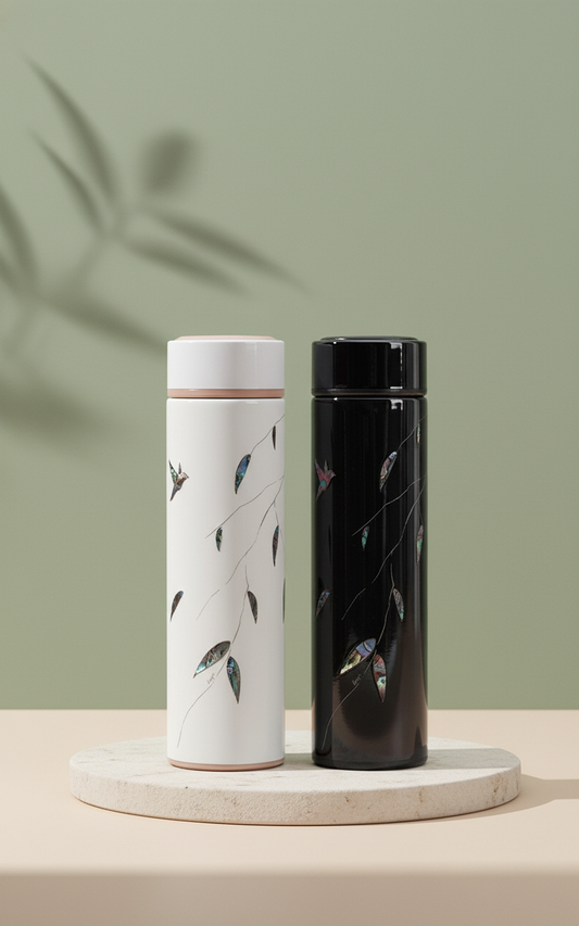 [Jang-i] Mother-of-Pearl Willow Tree – Tree Series Insulated Tumbler (450ml)