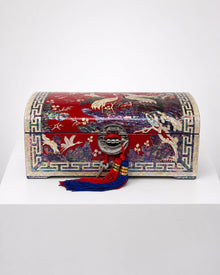 Scarlet Songhak najeon jewellery box with maedeup tassel, front view – PEUM