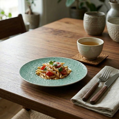 Jade Sky Teardrop Plate – Gift Box Packaging | PEUM Korean Houseware