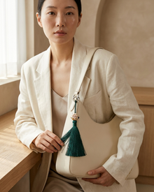 Pumpkin Knot Norigae Monochrome – KCDF Heritage Reference | PEUM Korean Houseware