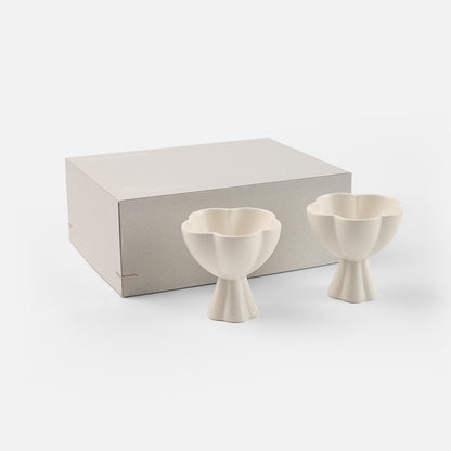 Baekja Soju Cup and Sauce Bowl Set by Kim Eun-ho