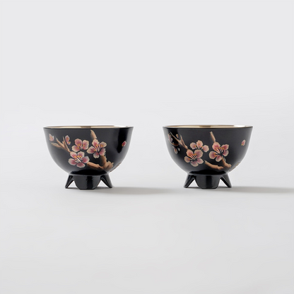 Ottmidam Plum Blossom in Snow Lacquer Yugi Cup Set (2p) / 설중매 채화