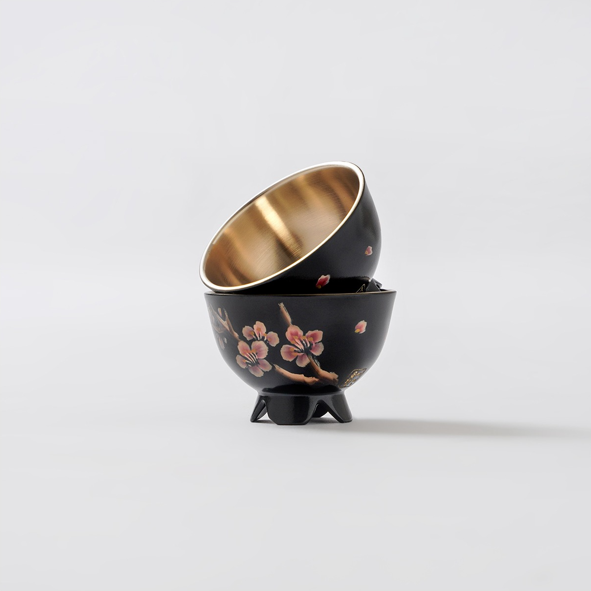 Ottmidam Plum Blossom in Snow Lacquer Yugi Cup Set (2p) / 설중매 채화