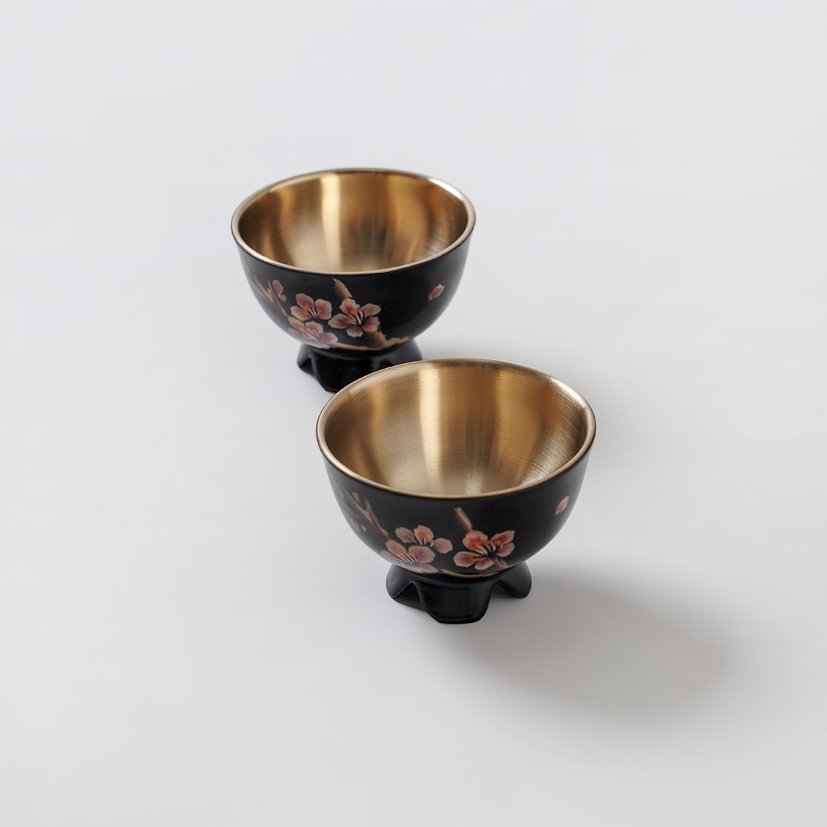 Ottmidam Plum Blossom in Snow Lacquer Yugi Cup Set (2p) / 설중매 채화
