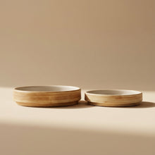 Mini Side Dish Plate Wood Grain 10.5 cm – In Use, Condiment Styling | PEUM Korean Houseware